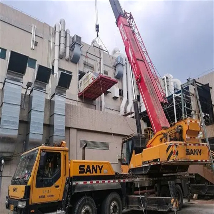 黄潭镇租赁大型汽车吊，助力工程项目高效进行