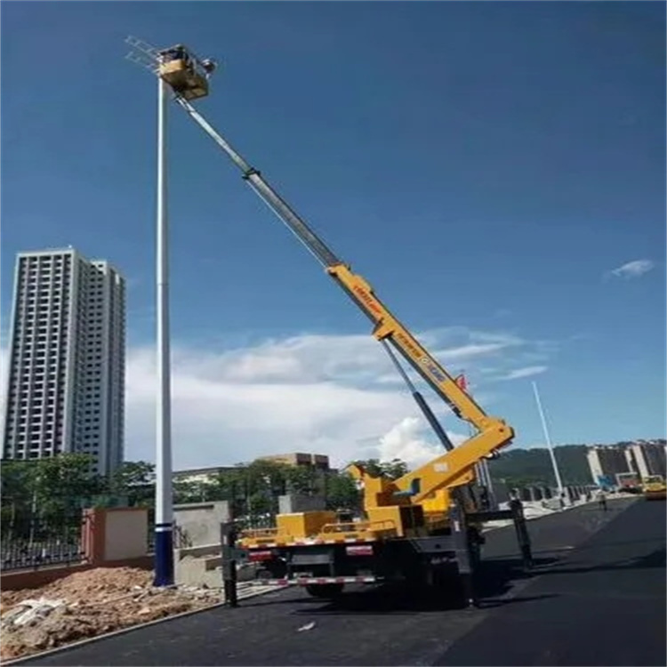 黄潭镇维修路灯的曲臂升降车出租